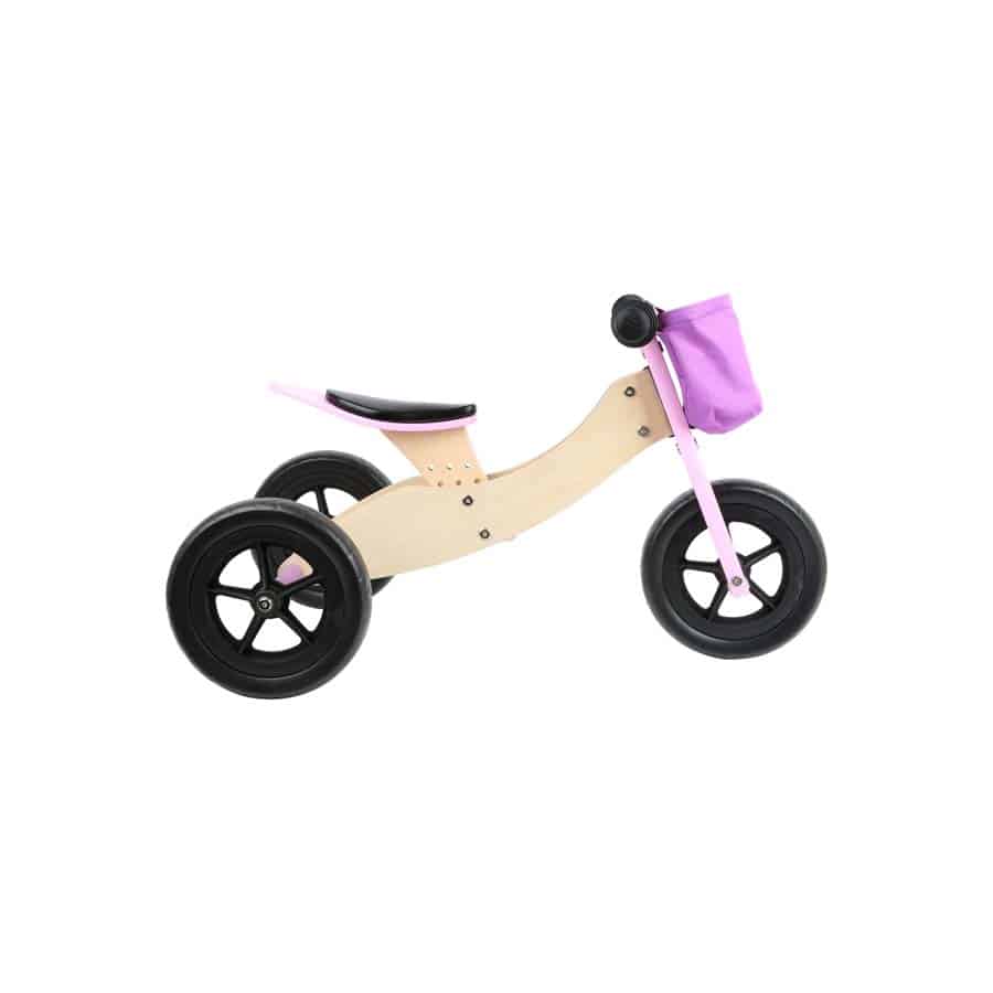 11611 Laufrad-Trike Maxi 2 in 1 Rosa, Small Food 11611