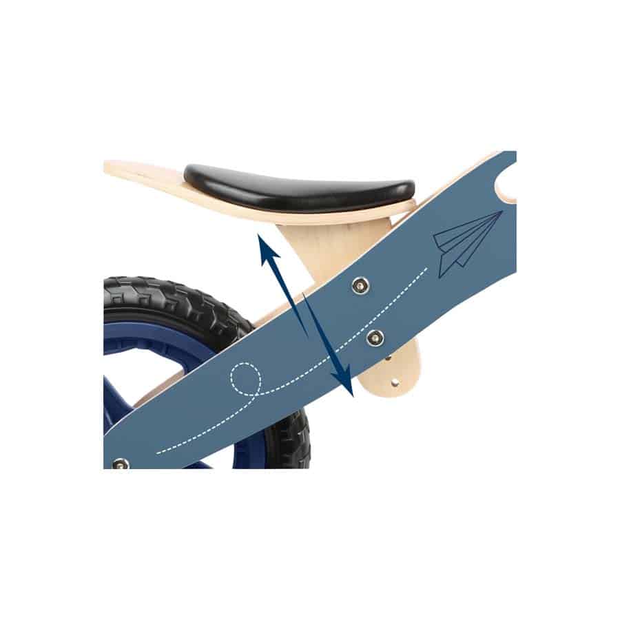 11614 Laufrad blauer Papierflieger, 11614
