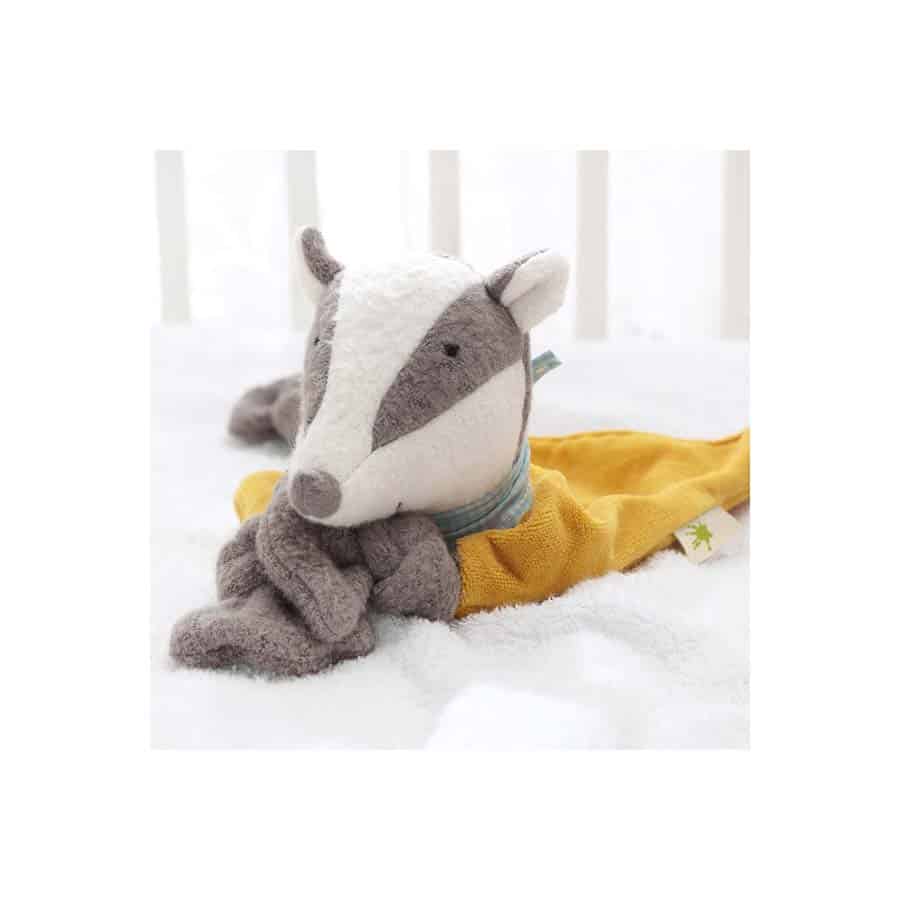 39173 Sigikid Schnuffeltuch Dachs, Green 39173 – Bild 3