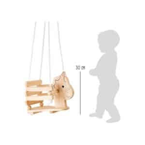 Babyschaukel Pferd
