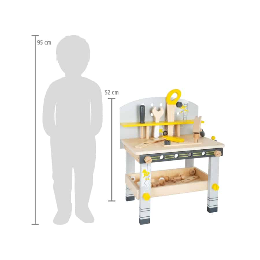 11805 Small Foot Werkbank kompakt „Miniwob“ 11805 – Bild 3