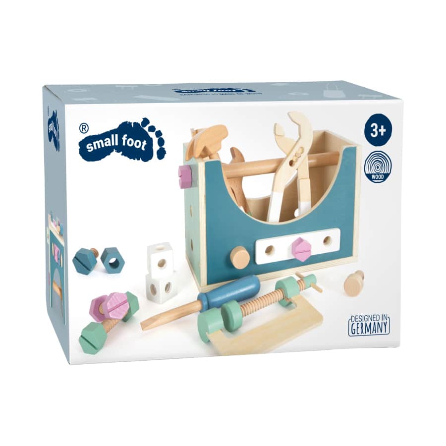 12213 Small Foot Werkzeugkasten 2 in 1 „Nordic“ 12213 – Bild 5