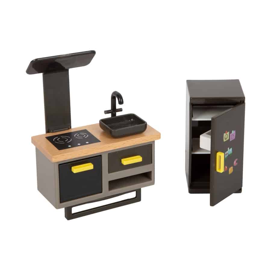 12277 Small Foot Puppenhaus Stadtvilla kompakt 12277 – Bild 3