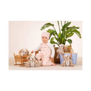 Schlenkerhase grau 25 cm 93853