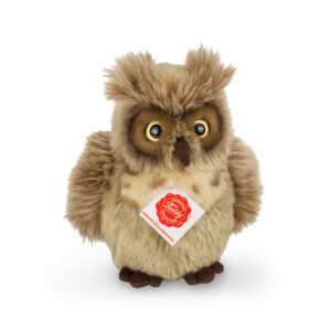 Eule graubraun17 cm 94163