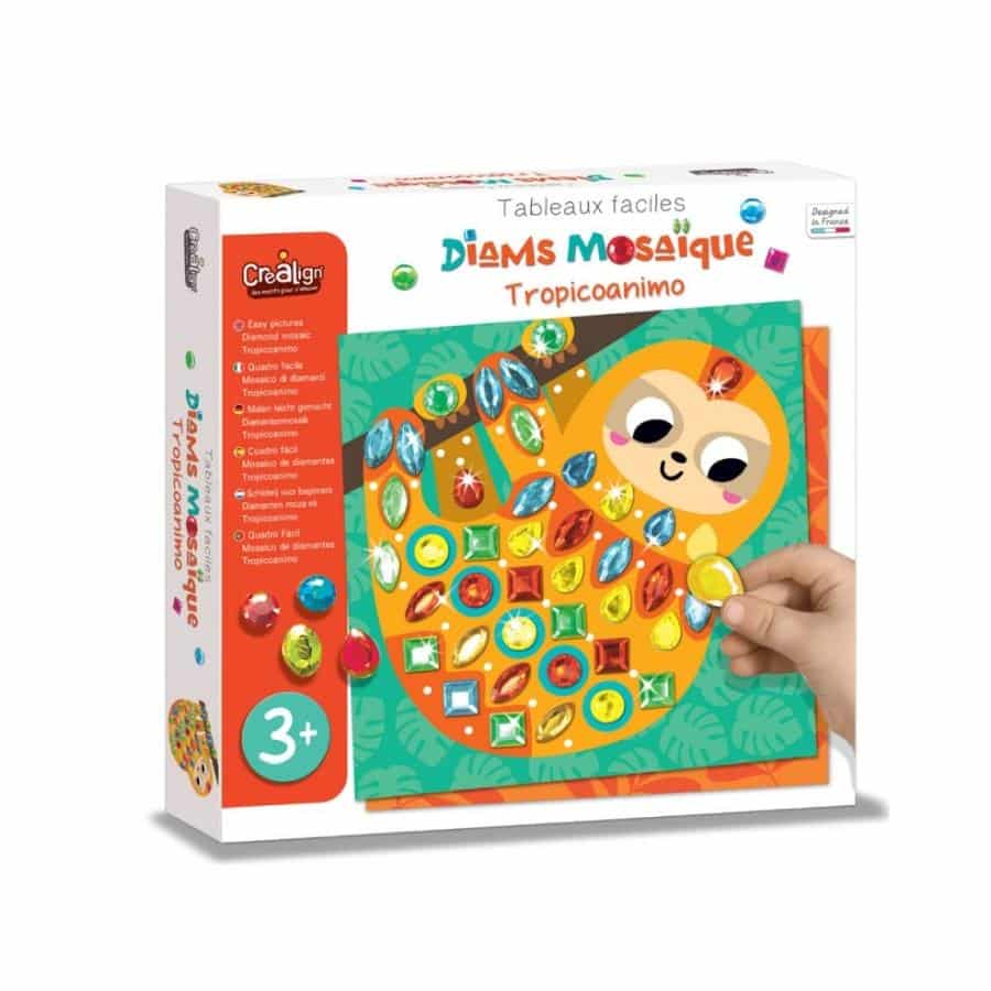 170 Crealign Diamantmosaik "Tropicoanimo", Easy Pictures, Diamantmosaik "Tropicoanimo" CL170
