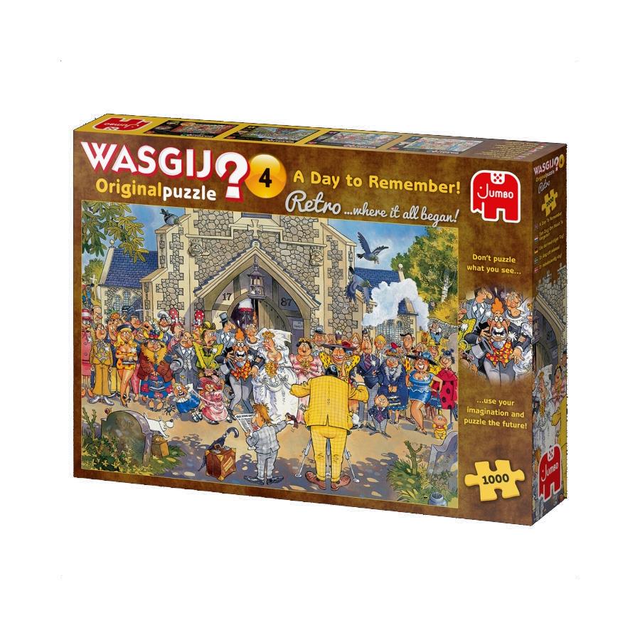 19176 Wasgij Retro Original 4 - Ein Tag zum Erinnern! - 1000 Teile 19176