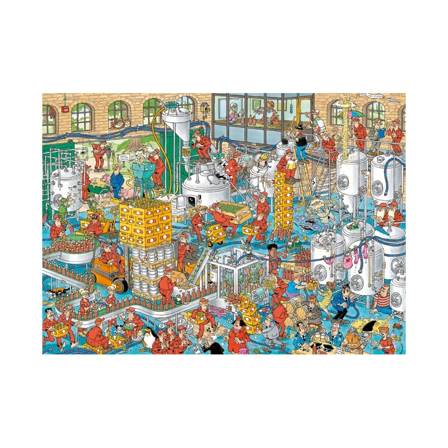 20065 Jumbo Jan van Haasteren - Craftbierbrauerei - 1000 Teile 20065 – Bild 2