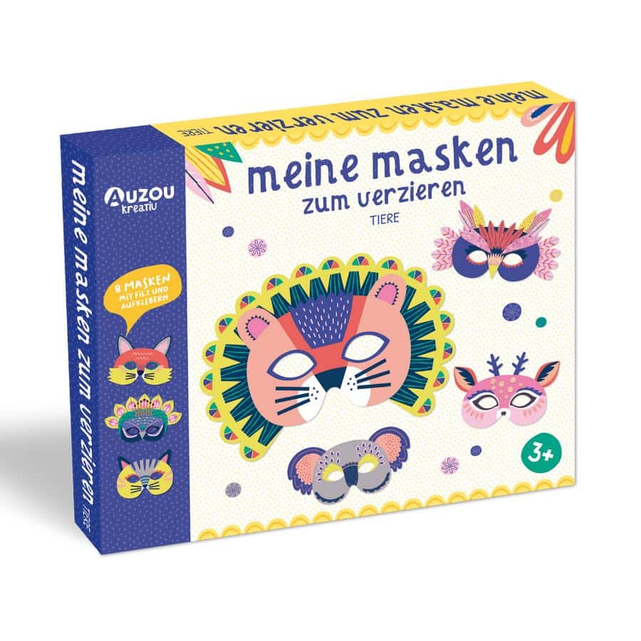 405034 Hutter Meine Masken zum Verzieren - Tiere 405034