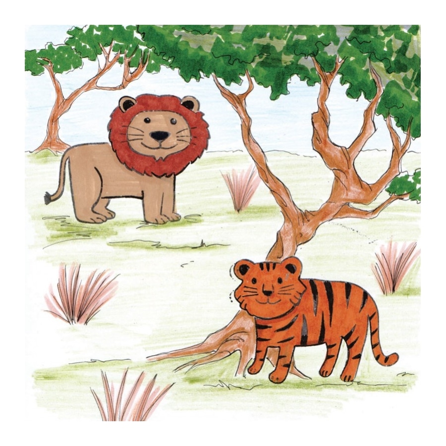 66 Crealign Riesen "Safari" Stempelset CL66 – Bild 5