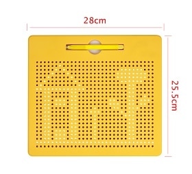 Magnetzeichentafel Gelb