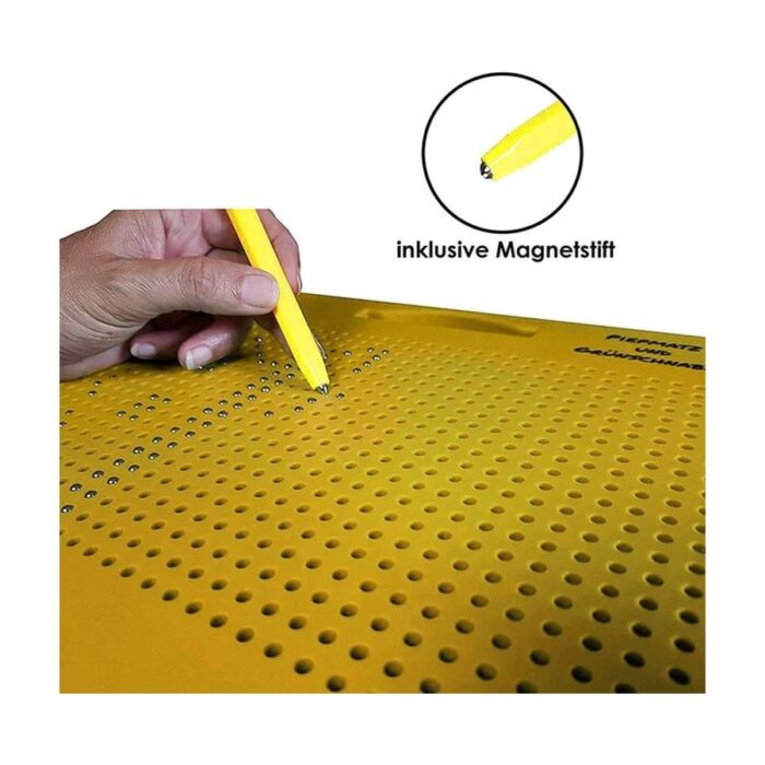 Magnetzeichentafel Gelb