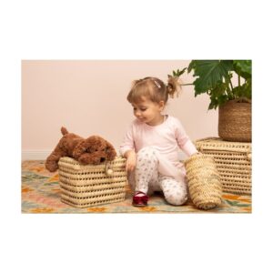 Schlenkerhund braun 28 cm