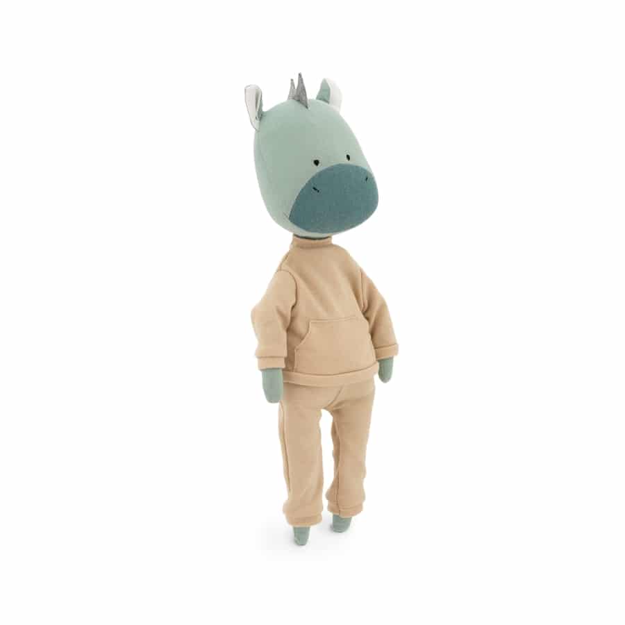 CM08-15/S27 Andy der Drache: Trainingsanzug Beige 29 cm Orange Toys