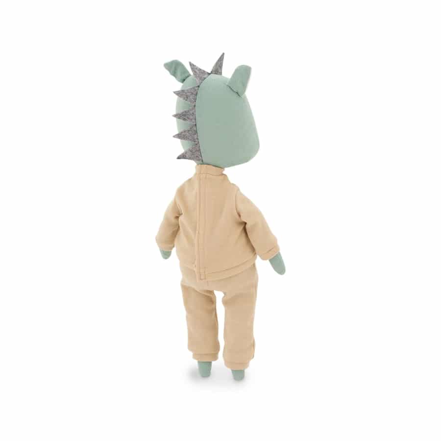 CM08-15/S27 Andy der Drache: Trainingsanzug Beige 29 cm Orange Toys