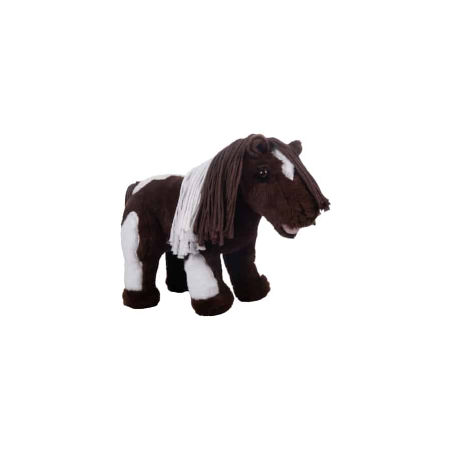 14713-2412 Pinto Cuddle Pony braun/weiß, HKM 14713 – Bild 4