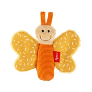 Greifling Schmetterling ocker Yellow, Sigikid 43369