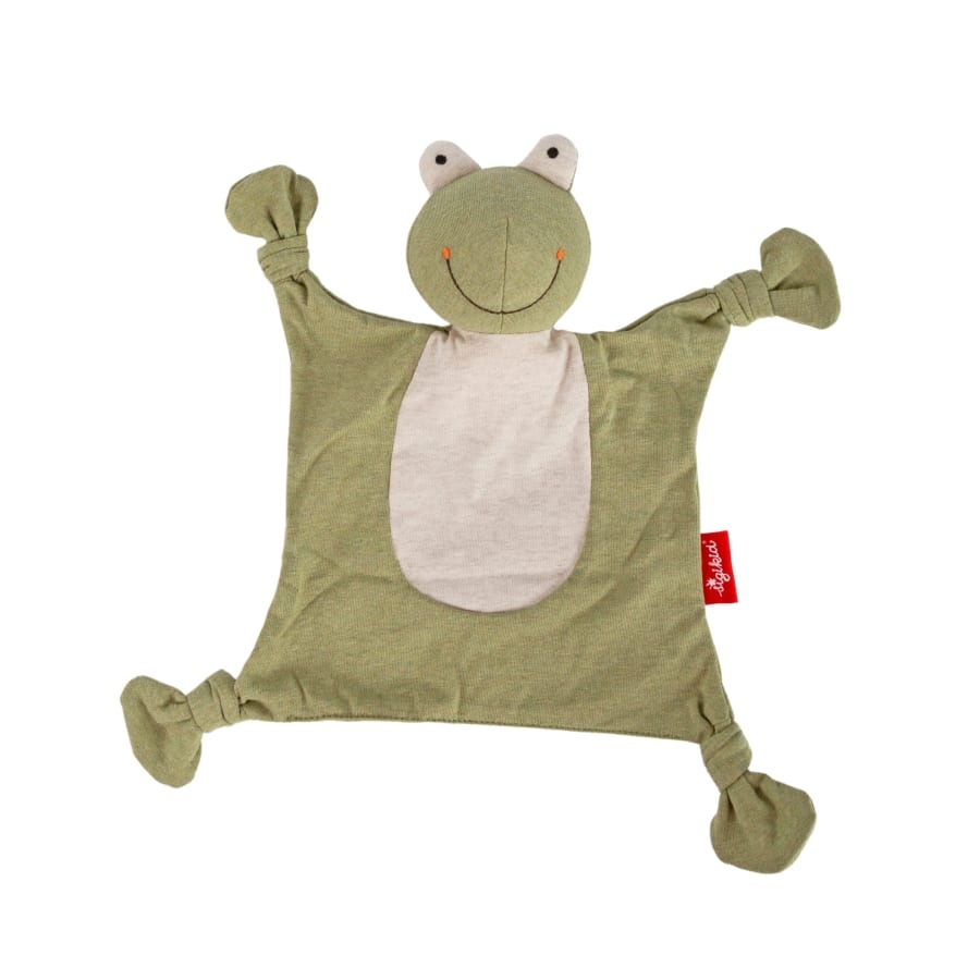 39822 Sigikid Jersey-Tuch Frosch Tiny Tissues 39822