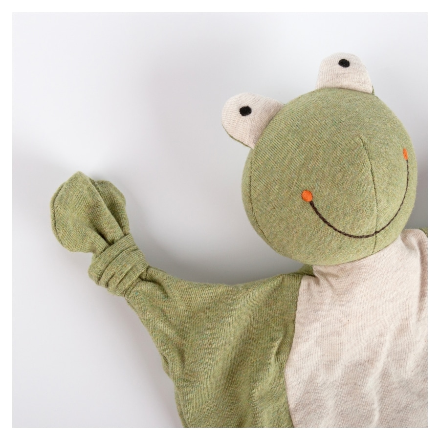 39822 Sigikid Jersey-Tuch Frosch Tiny Tissues 39822