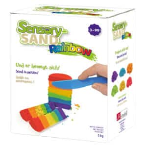 Sensory-Sand RAINBOW 5 kg - kinetische Fließeigenschaften