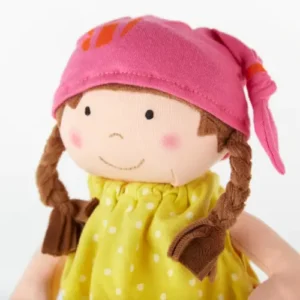 sigikid Stoffpuppe "Brenda Bilipup" in Gelb – Softdolls Kollektion (Art.-Nr. 39411)