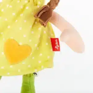 sigikid Stoffpuppe "Brenda Bilipup" in Gelb – Softdolls Kollektion (Art.-Nr. 39411)