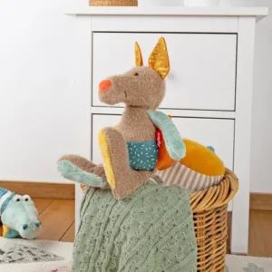 sigikid Kuscheltier Känguru – Patchwork Sweety Kollektion (Art.-Nr. 43231)