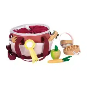 Small Foot Pferdepflegeset mit Tasche rot 12705