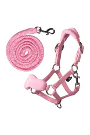Halfter mit Fleece -Hobby Horsing Rosa