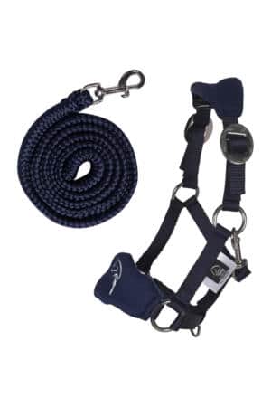 Halfter mit Fleece -Hobby Horsing Blau