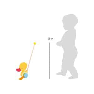 Small Foot Schiebetier Watschel-Ente „Tine“ 3357