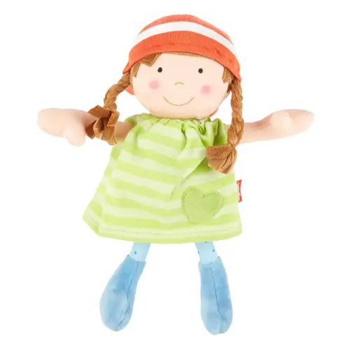 sigikid Stoffpuppe „Brenda Bilipup“ – Softdolls Kollektion (Art.-Nr. 39410)